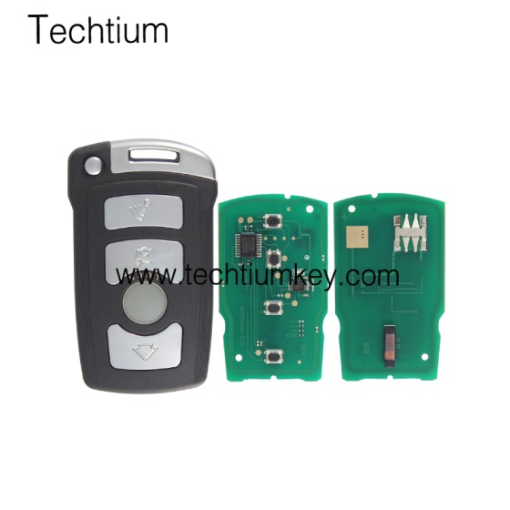 315Mhz 7945&HITAG2(46)Chip FCC:LX8766S/6918024 CAS1 Llave remota de 4 botones para BMW 7 series